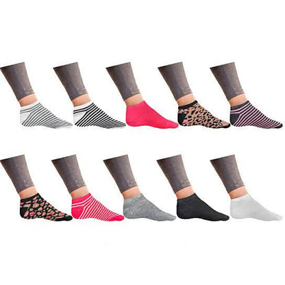 Women’s Breathable Colorful Fun No Show Low Cut Ankle Socks DailySale