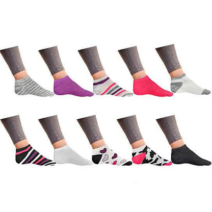 Women’s Breathable Colorful Fun No Show Low Cut Ankle Socks DailySale