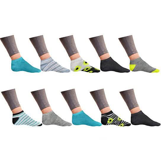 Women’s Breathable Colorful Fun No Show Low Cut Ankle Socks DailySale