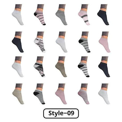 Women’s Breathable Stylish Colorful Fun No Show Low Cut Ankle Socks DailySale