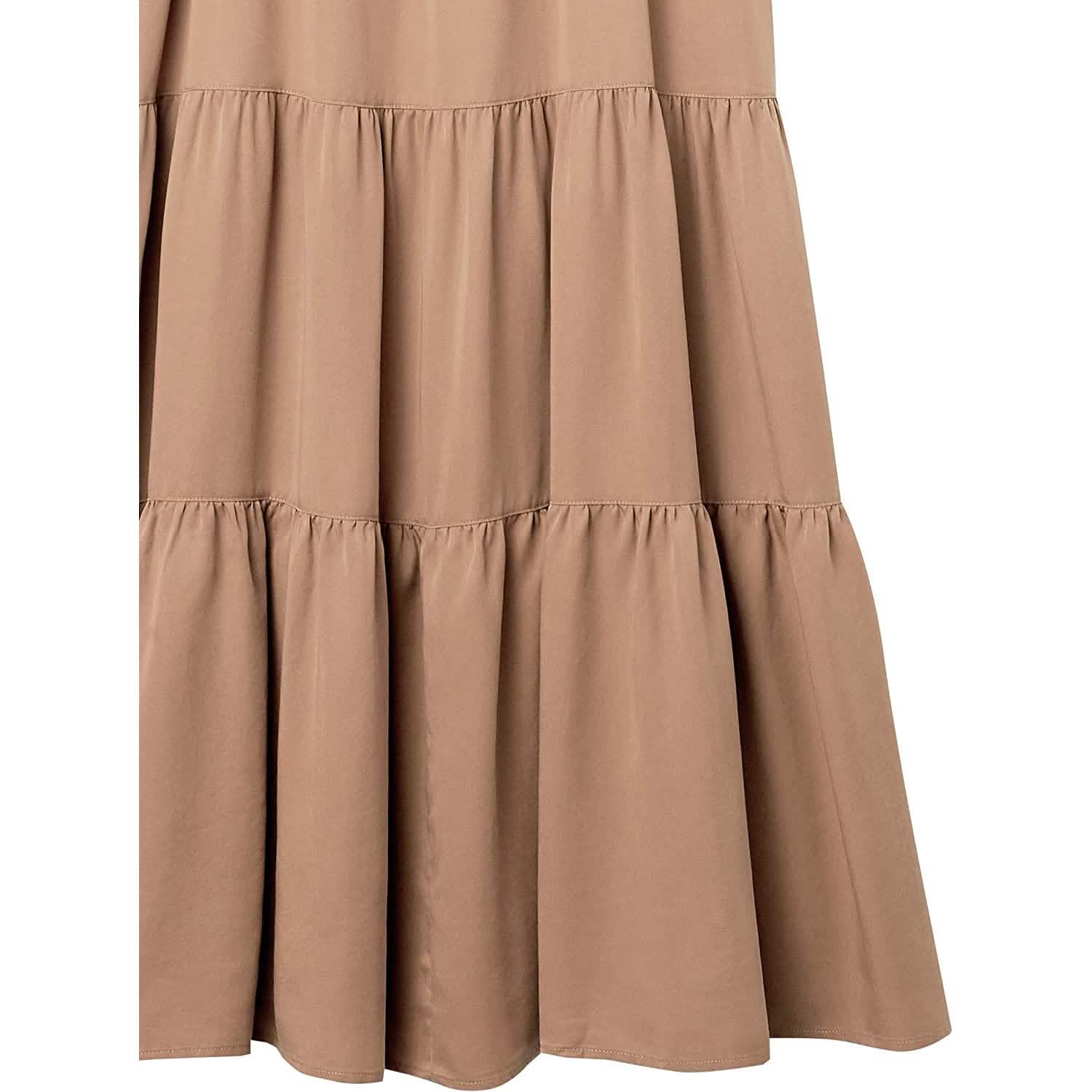 Women's Britt Tiered Maxi Tent Dress DailySale