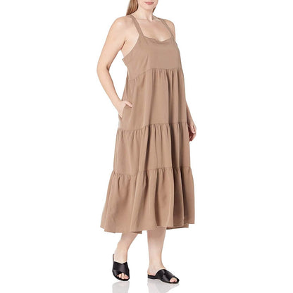 Women's Britt Tiered Maxi Tent Dress DailySale
