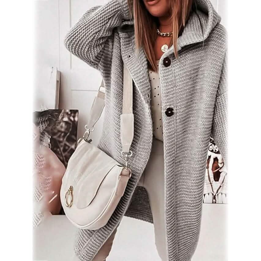 Women's Button Knitted Cardigan Sweater DailySale