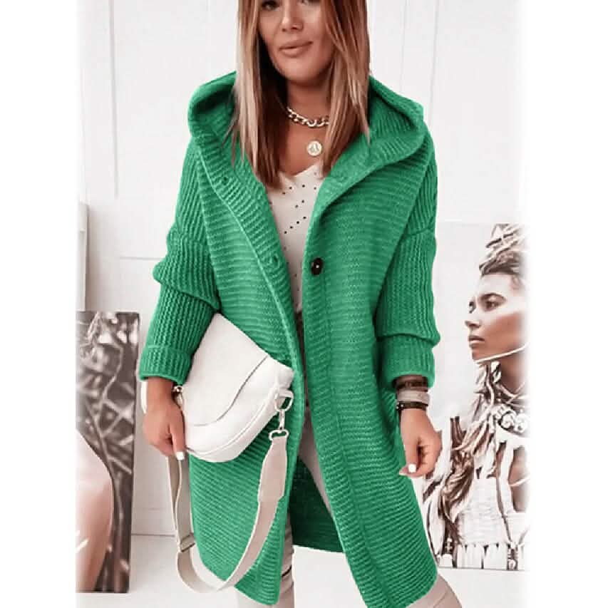 Women's Button Knitted Cardigan Sweater DailySale
