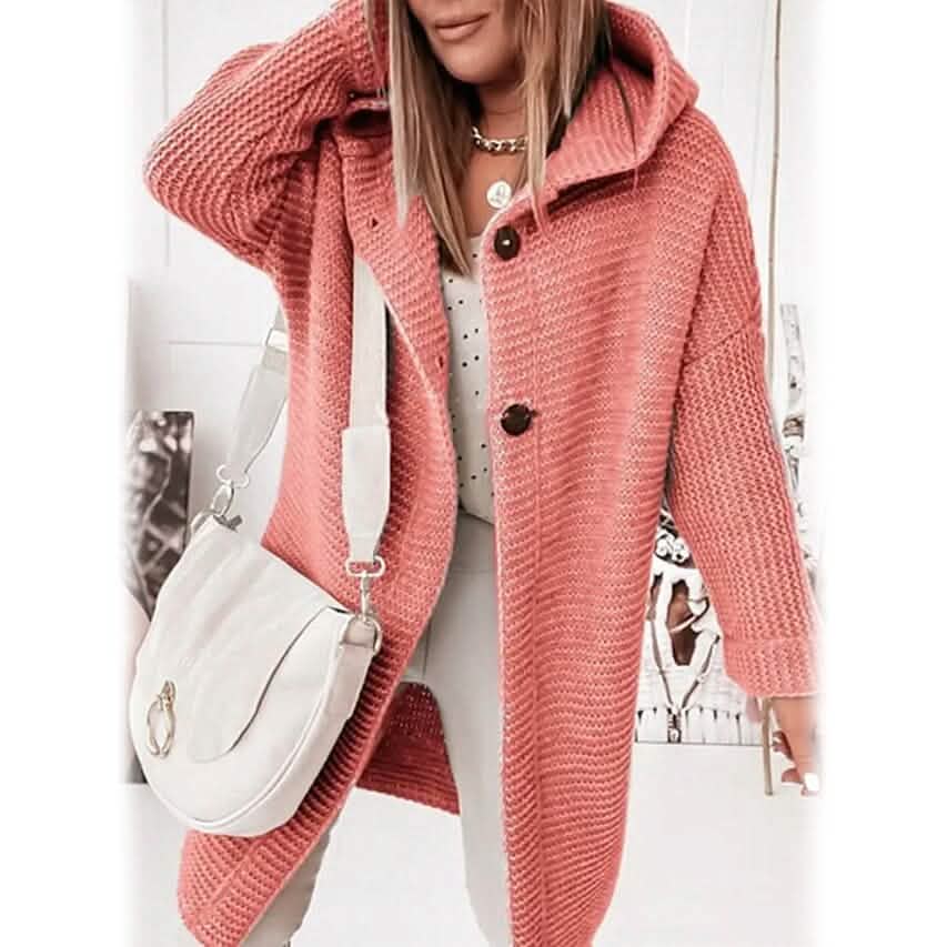 Women's Button Knitted Cardigan Sweater DailySale