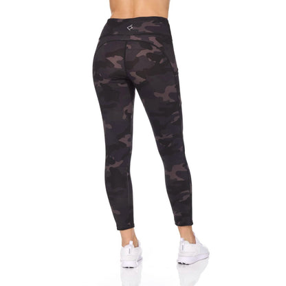 Women's Camo 7/8 High Waist Legging With Pockets DailySale