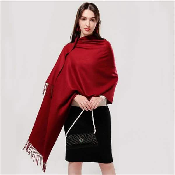 Women's Cashmere Wool Scarf DailySale