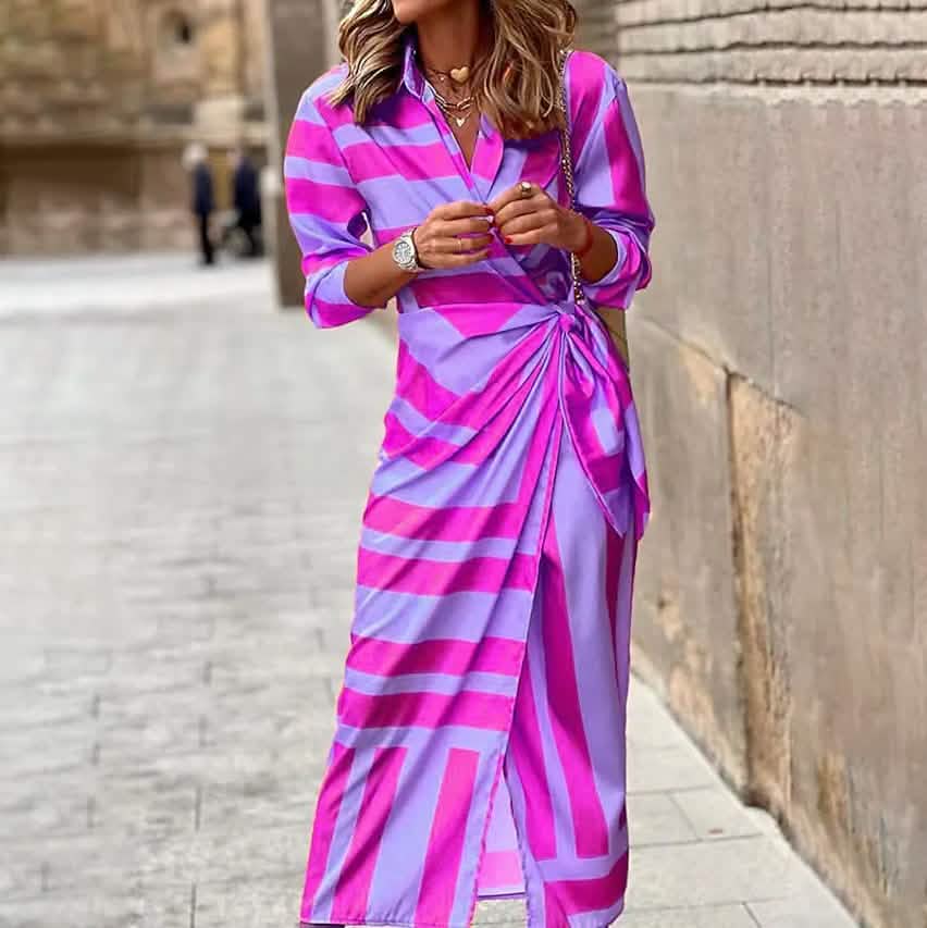 Women's Casual Boho Long Shirt Dress DailySale