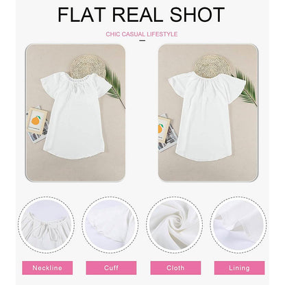Women's Casual Boho V Neck Tops Drawstring T Shirt DailySale