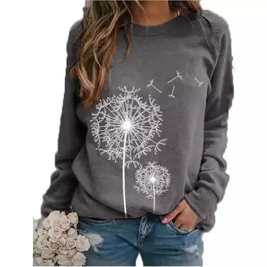 Women's Casual Dandelion Top DailySale