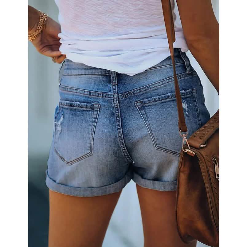 Women's Casual Fashion Jeans Denim Shorts DailySale