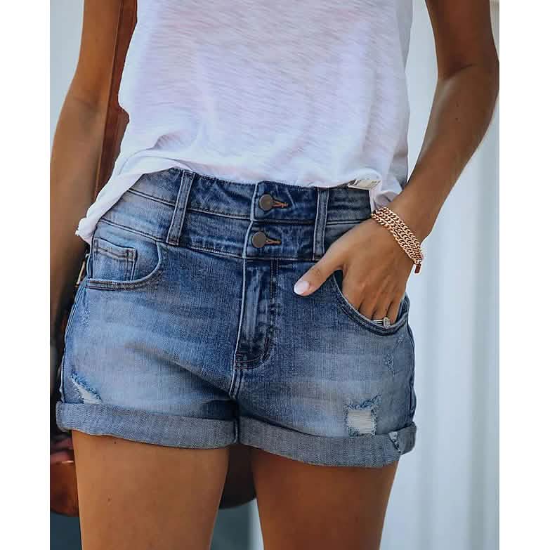 Women's Casual Fashion Jeans Denim Shorts DailySale
