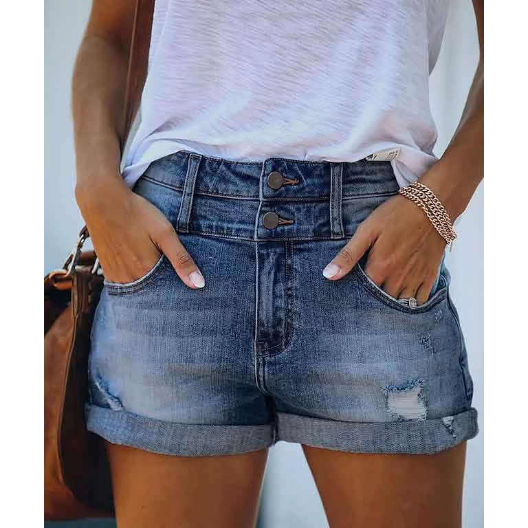 Women's Casual Fashion Jeans Denim Shorts DailySale
