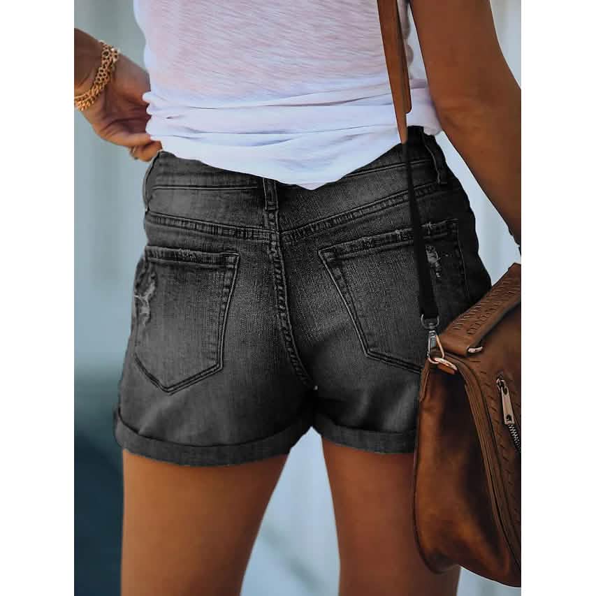 Women's Casual Fashion Jeans Denim Shorts DailySale