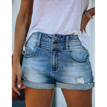 Women's Casual Fashion Jeans Denim Shorts DailySale