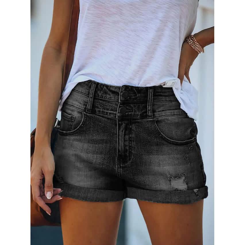 Women's Casual Fashion Jeans Denim Shorts DailySale
