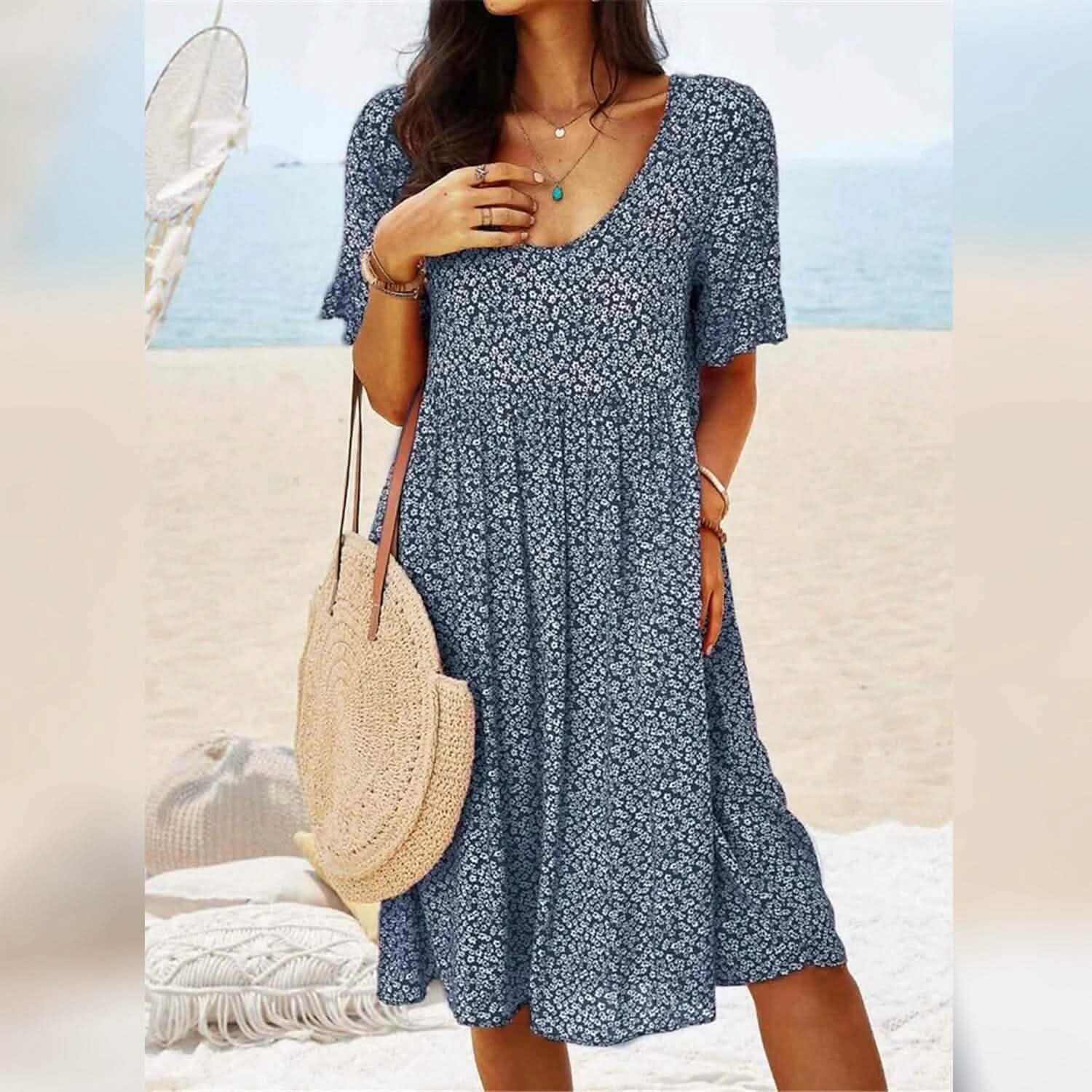 Women's Casual Floral Dress DailySale