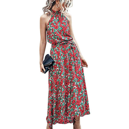 Women’s Casual Halter Neck Sleeveless Long Maxi Dress  - Assorted Styles DailySale