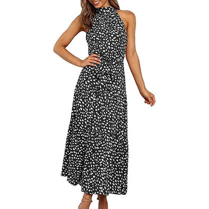 Women’s Casual Halter Neck Sleeveless Long Maxi Dress  - Assorted Styles DailySale