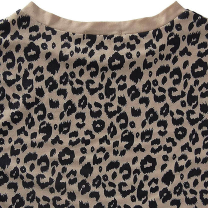 Women's Casual Leopard Print Tops Long Sleeve T Shirt Cute Blouse Graphic Tees DailySale