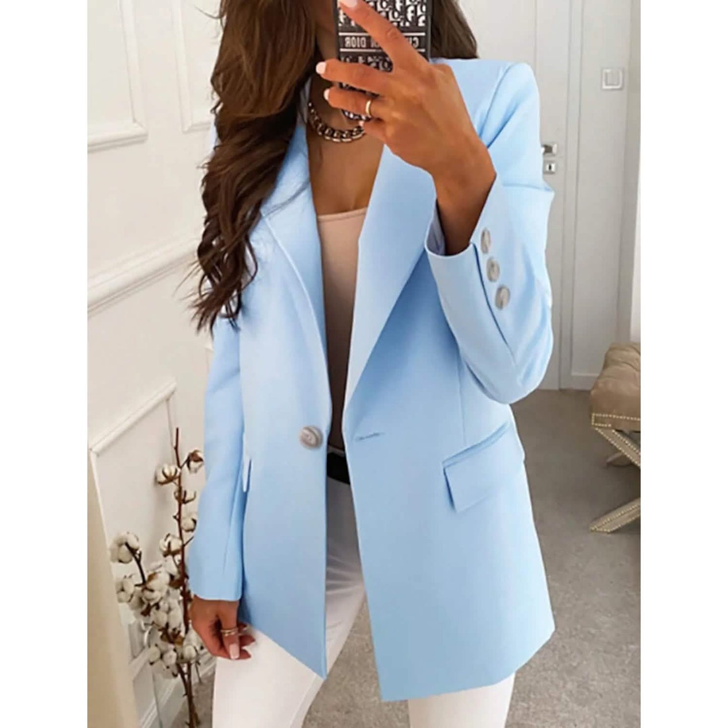 Women's Casual Long Sleeve Blazer DailySale