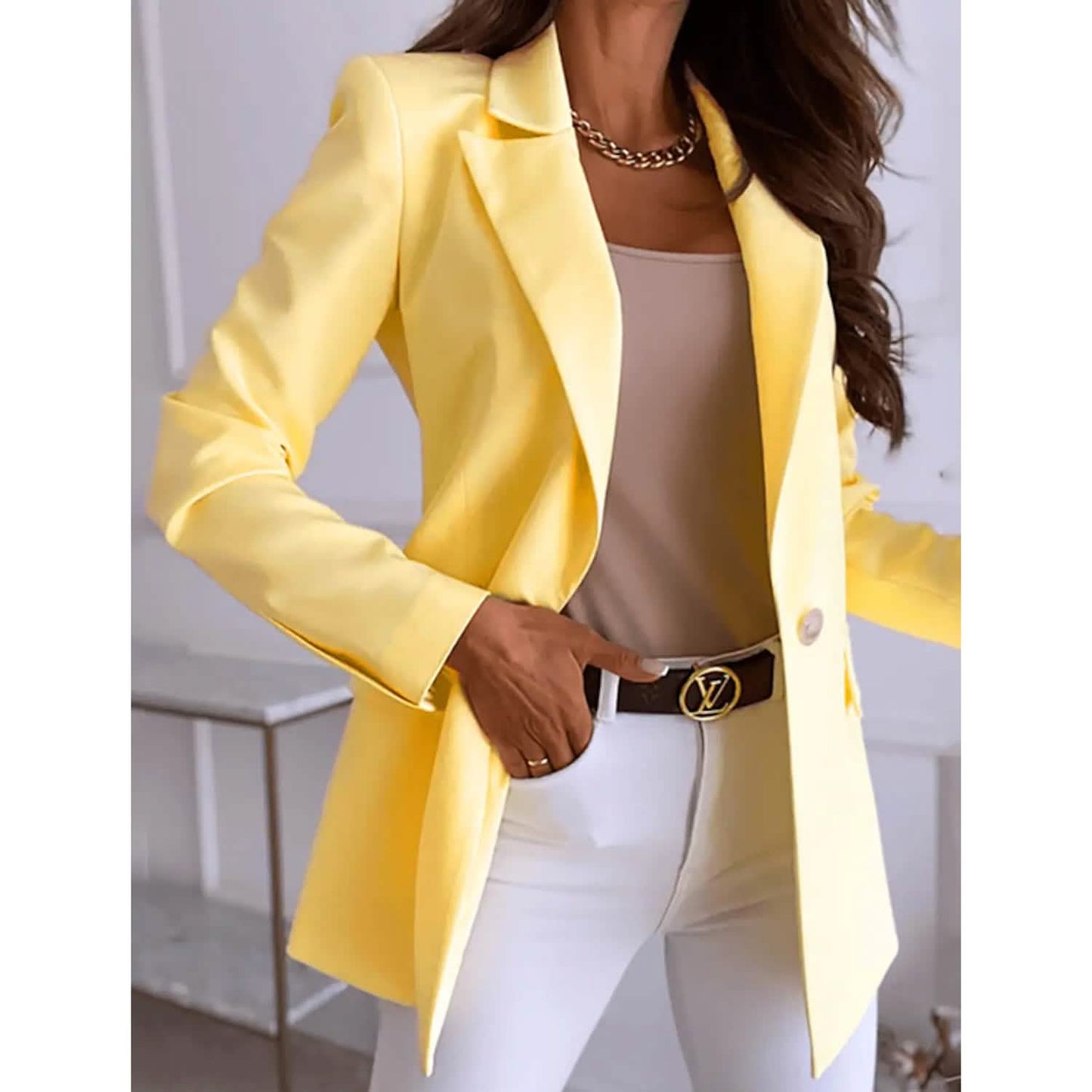 Women's Casual Long Sleeve Blazer DailySale