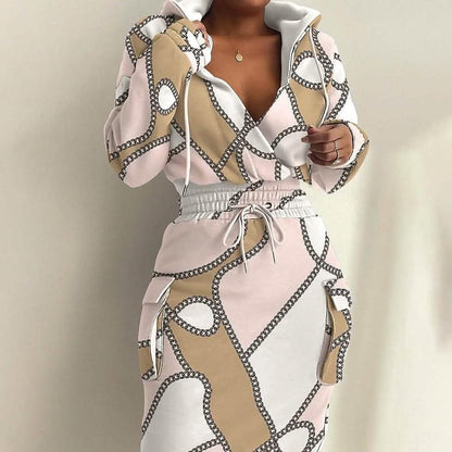 Women's Casual Long Sleeve Sweatshirt Dress DailySale