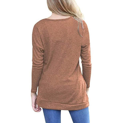 Women's Casual Long Sleeve Tunic Tops DailySale