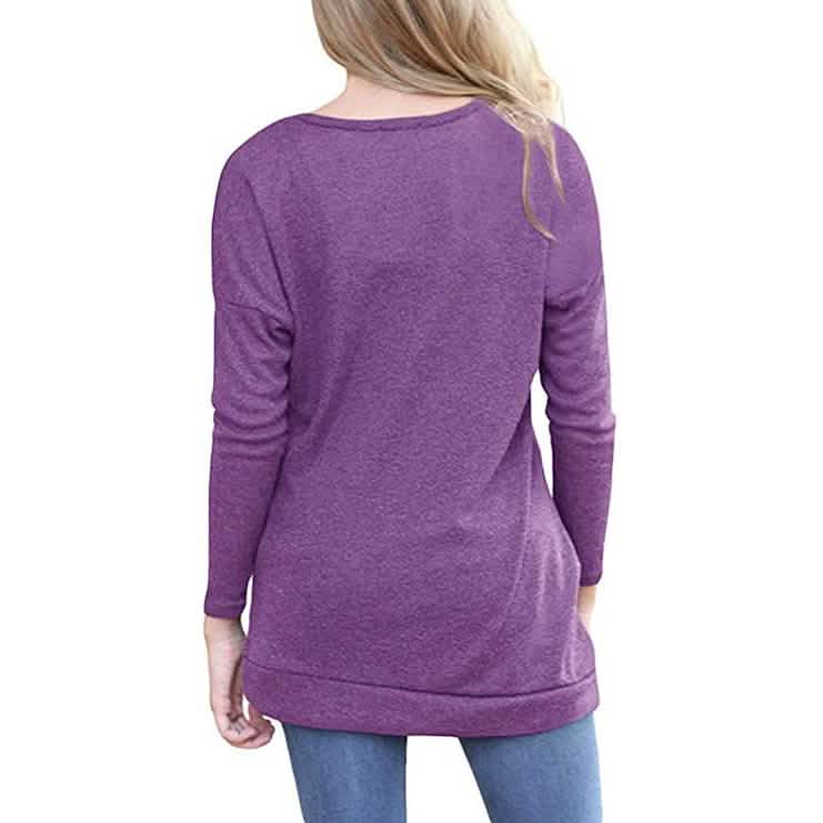 Women's Casual Long Sleeve Tunic Tops DailySale