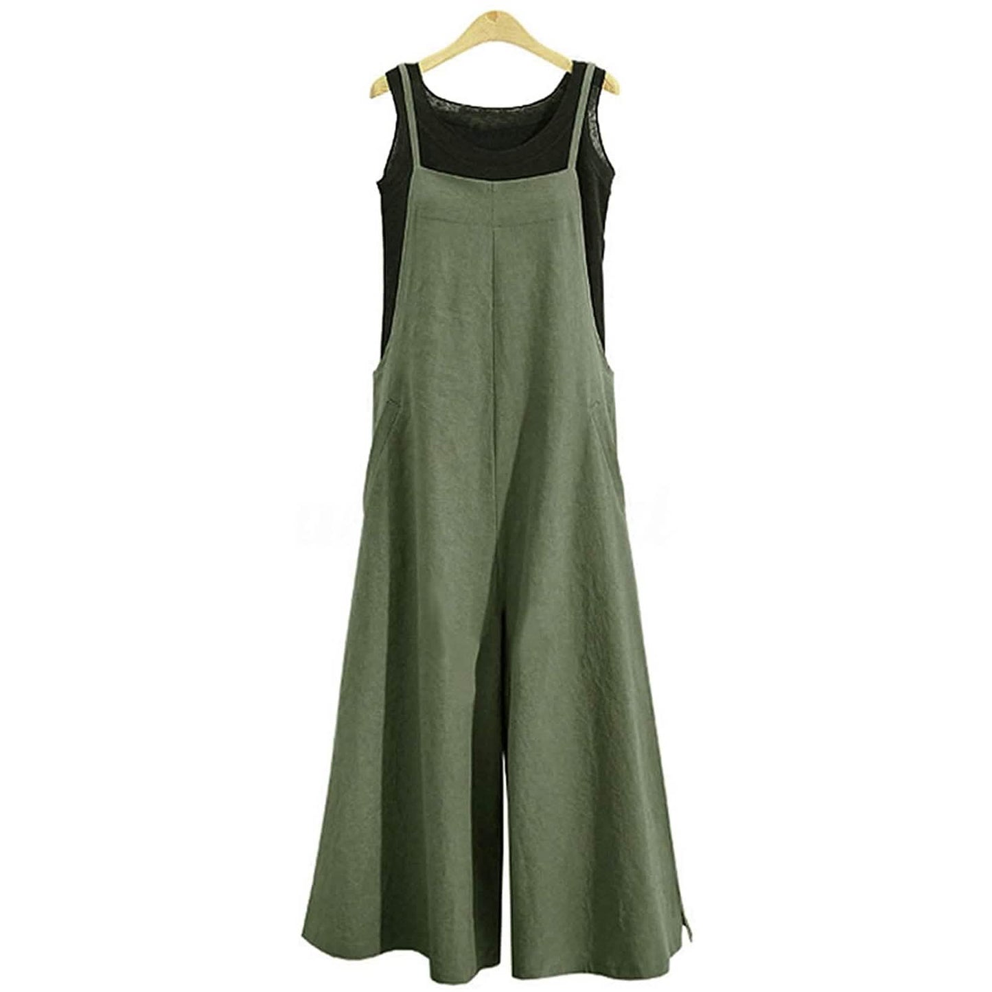 Women's Casual Loose Long Wide Leg Jumpsuits DailySale