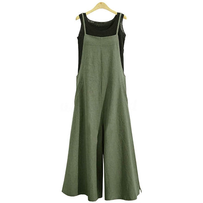 Women's Casual Loose Long Wide Leg Jumpsuits DailySale