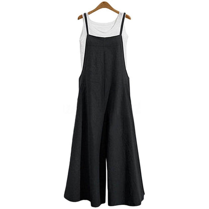 Women's Casual Loose Long Wide Leg Jumpsuits DailySale