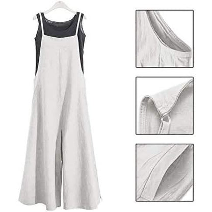 Women's Casual Loose Long Wide Leg Jumpsuits DailySale
