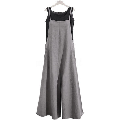 Women's Casual Loose Long Wide Leg Jumpsuits DailySale