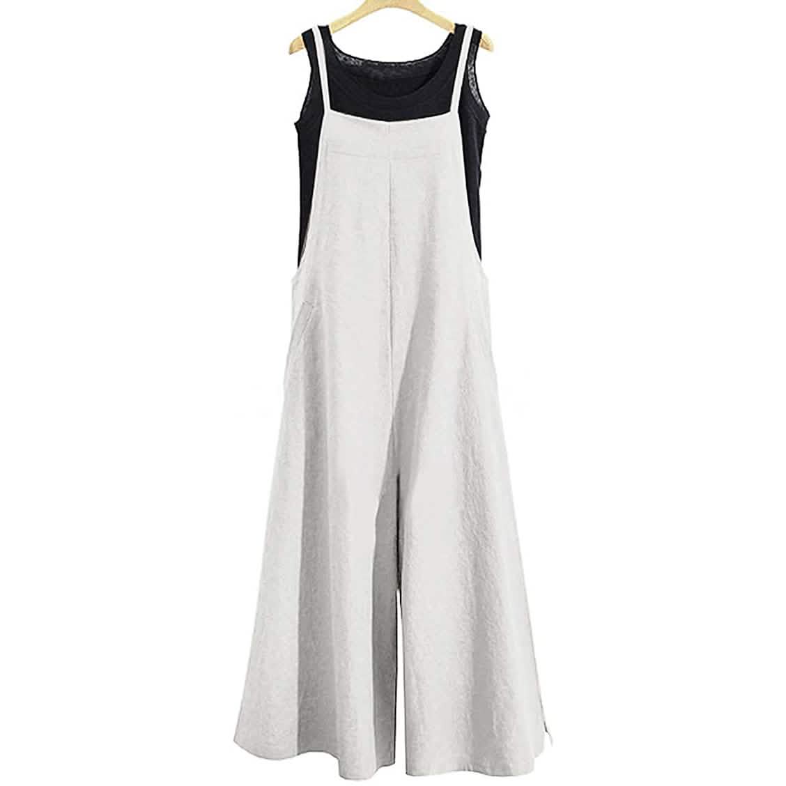 Women's Casual Loose Long Wide Leg Jumpsuits DailySale