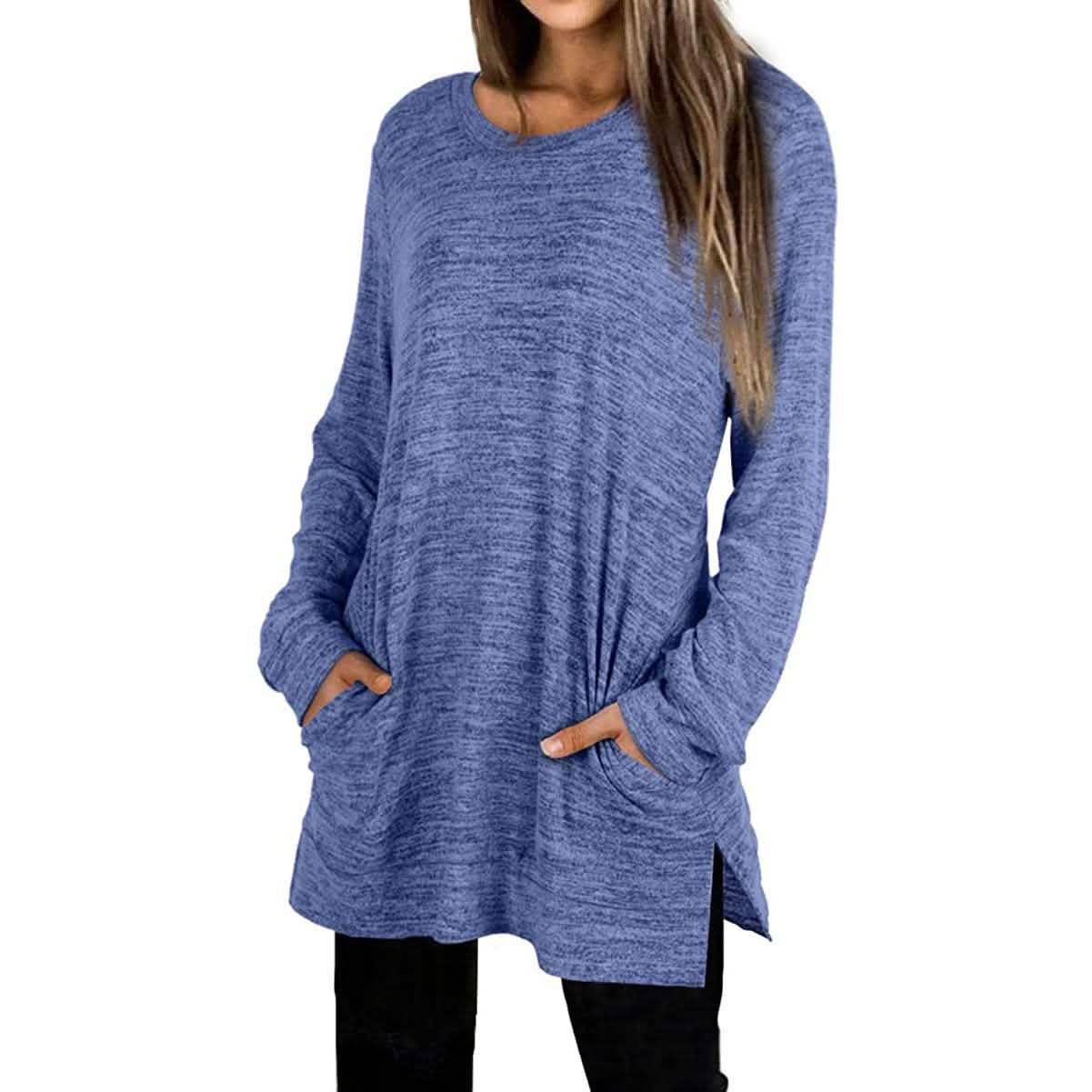 Women's Casual Sweatshirts Long Sleeve Oversized Shirt DailySale