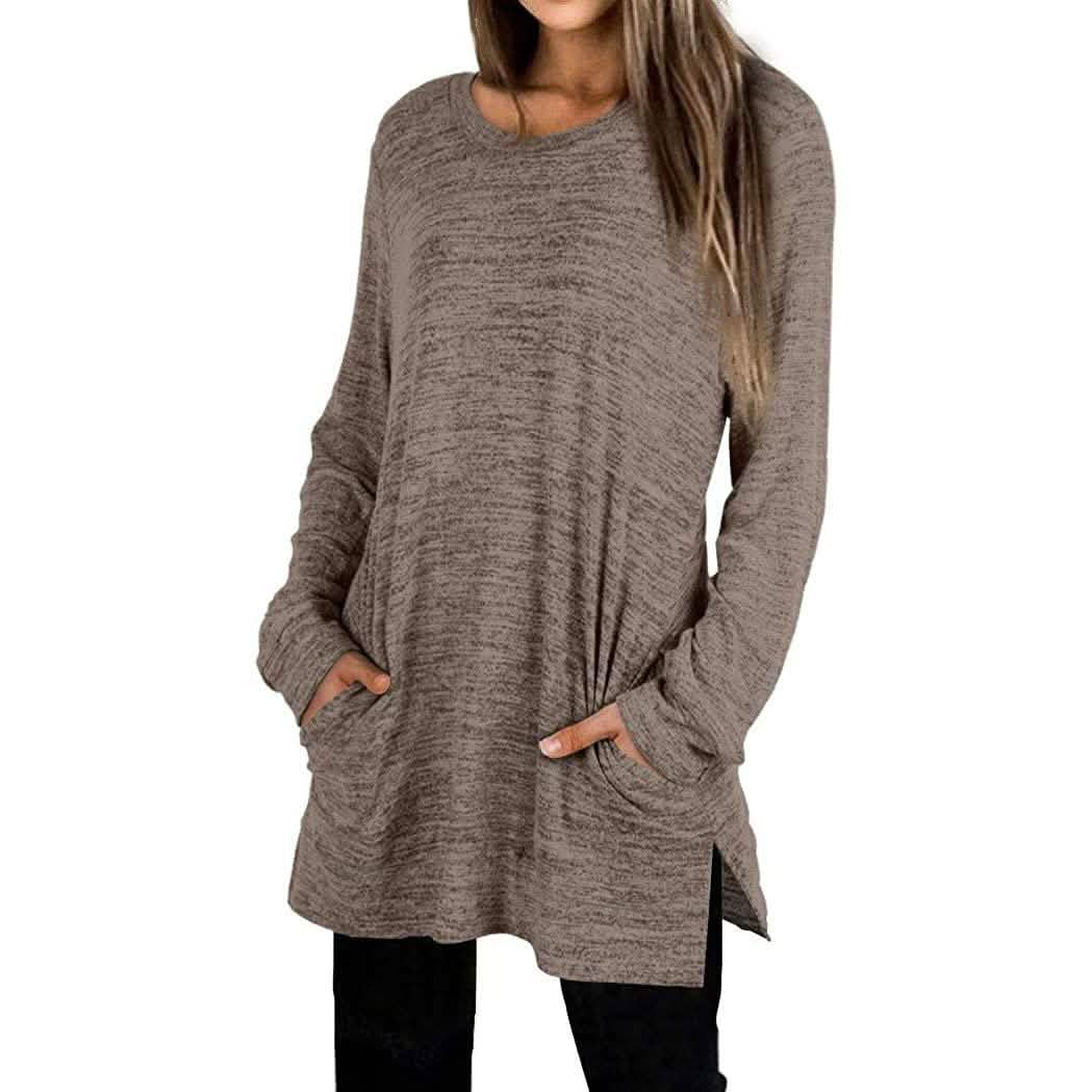Women's Casual Sweatshirts Long Sleeve Oversized Shirt DailySale