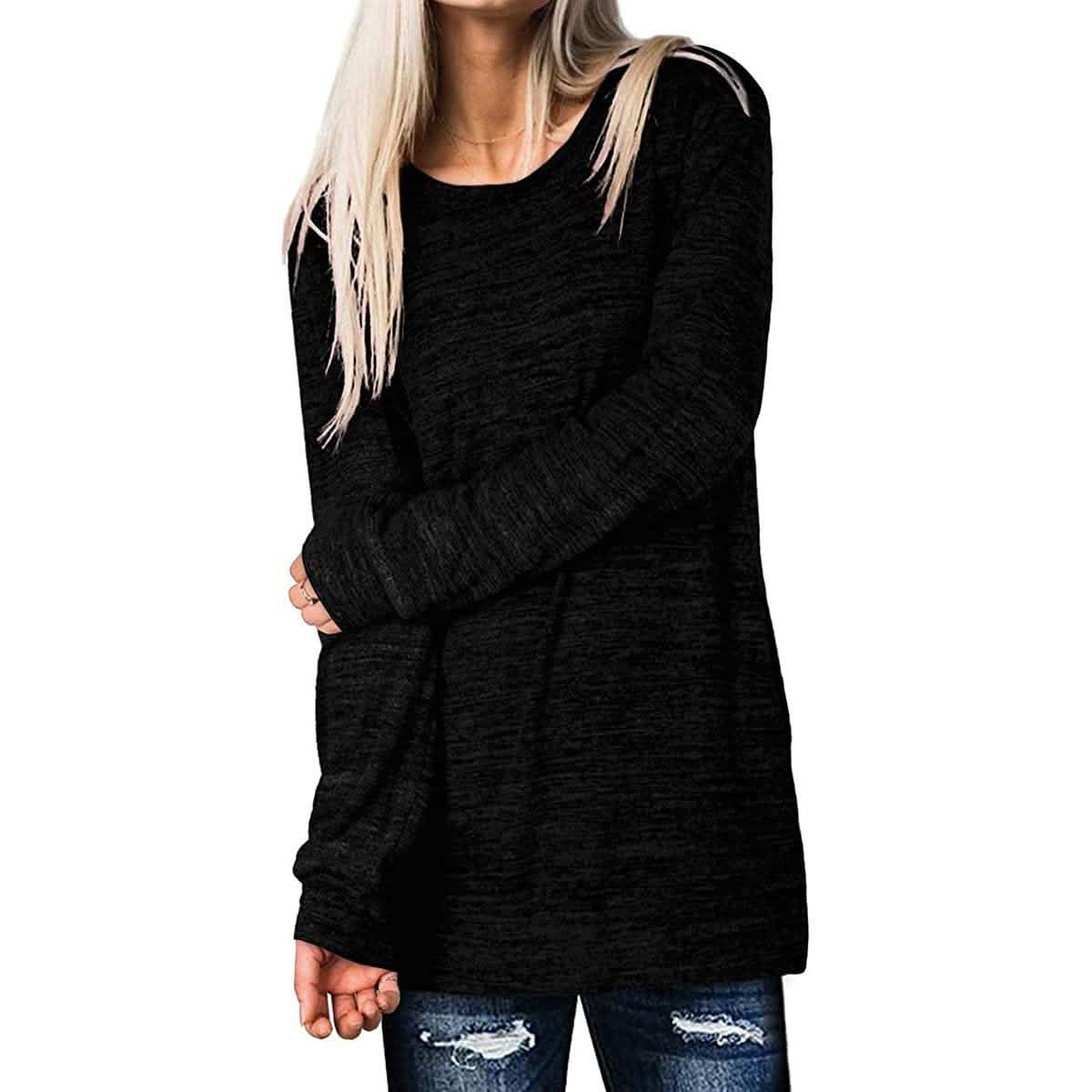Women's Casual Sweatshirts Long Sleeve Oversized Shirt DailySale