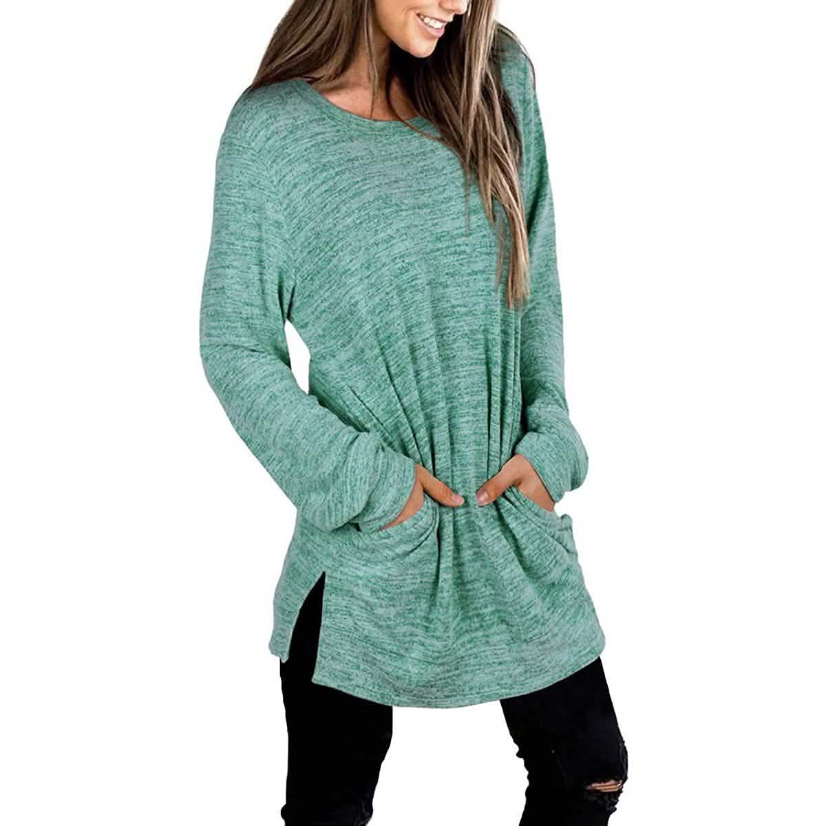Women's Casual Sweatshirts Long Sleeve Oversized Shirt DailySale