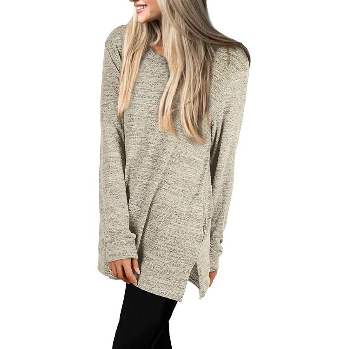 Women's Casual Sweatshirts Long Sleeve Oversized Shirt DailySale