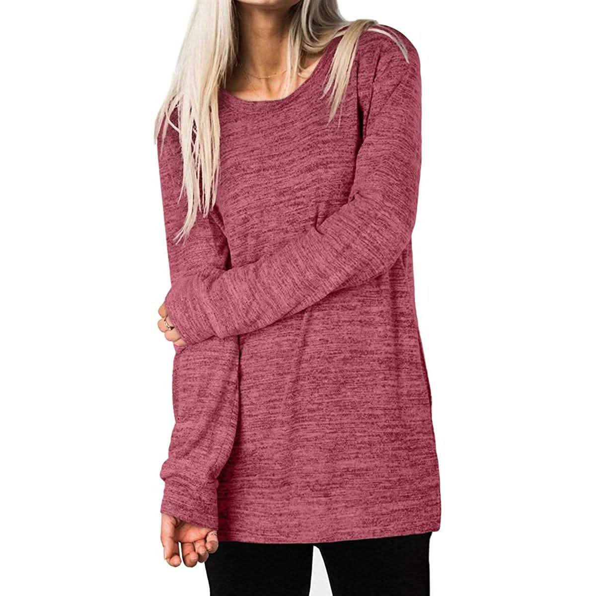 Women's Casual Sweatshirts Long Sleeve Oversized Shirt DailySale