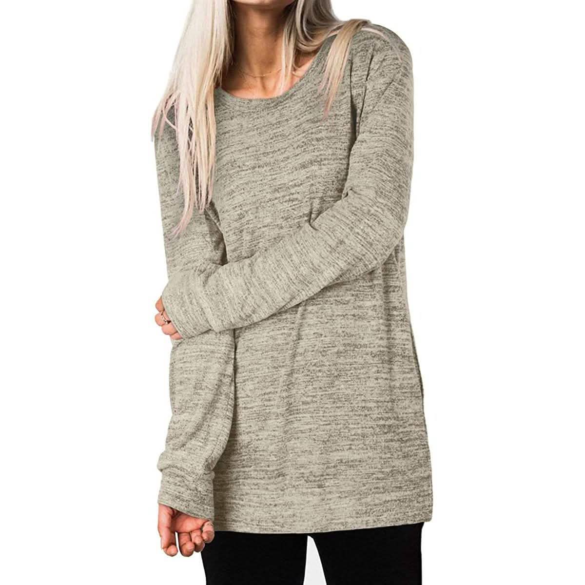 Women's Casual Sweatshirts Long Sleeve Oversized Shirt DailySale