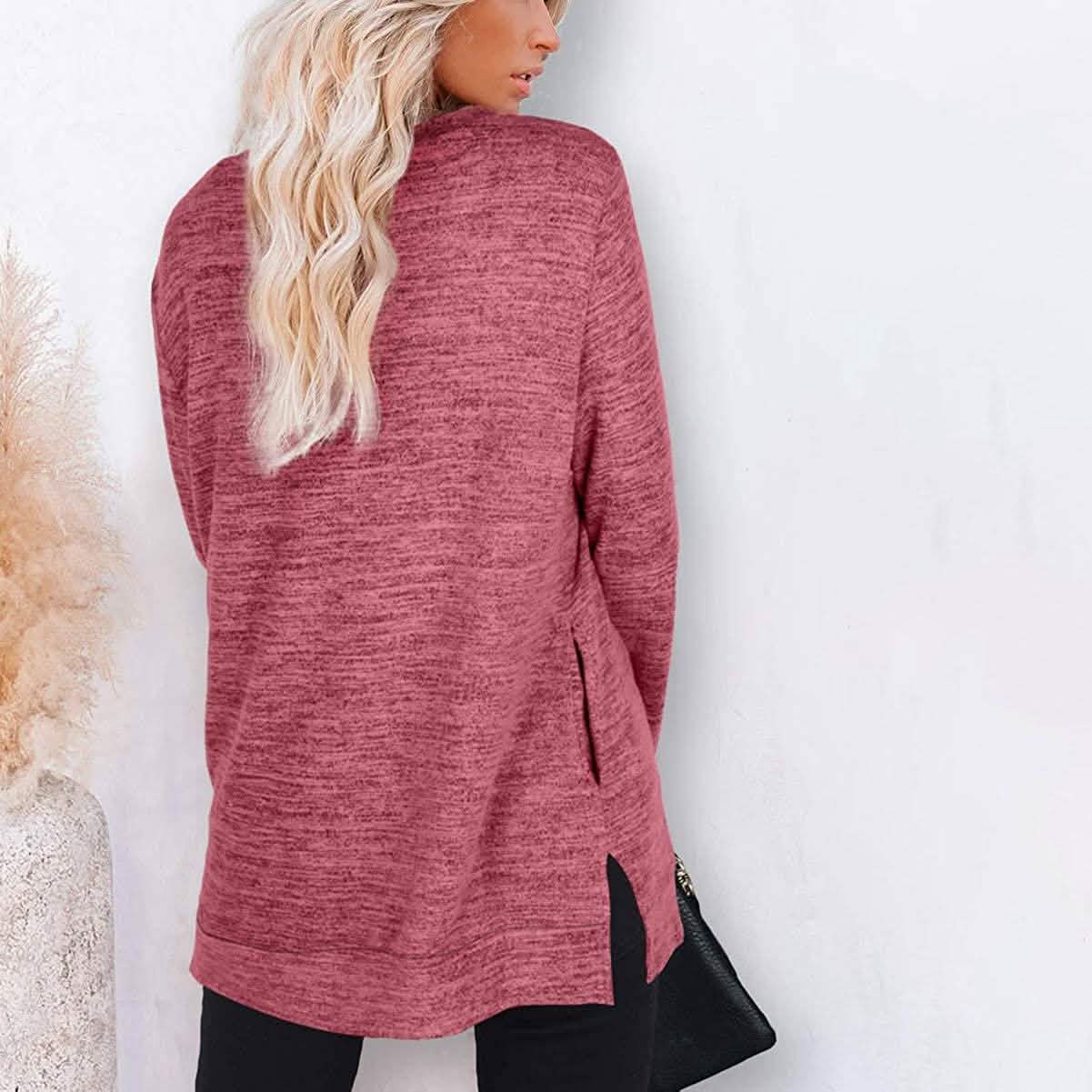 Women's Casual Sweatshirts Long Sleeve Oversized Shirt DailySale