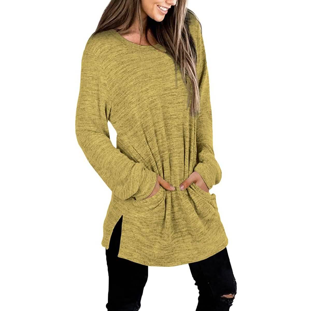 Women's Casual Sweatshirts Long Sleeve Oversized Shirt DailySale