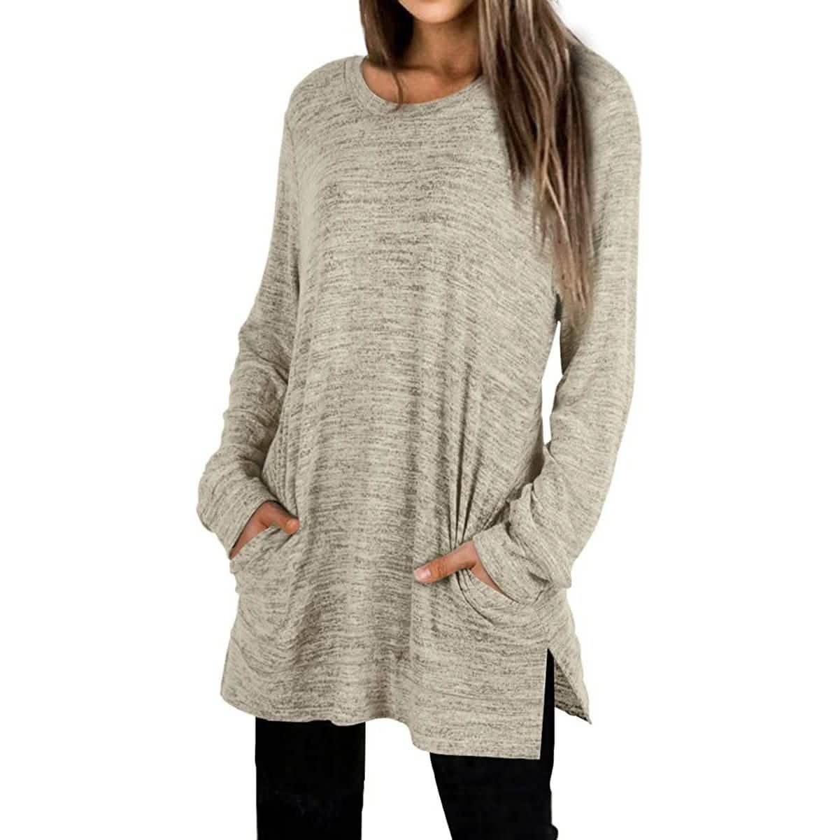 Women's Casual Sweatshirts Long Sleeve Oversized Shirt DailySale