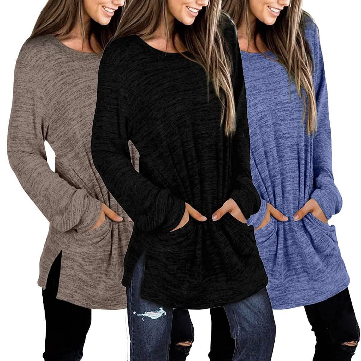 Women's Casual Sweatshirts Long Sleeve Oversized Shirt DailySale
