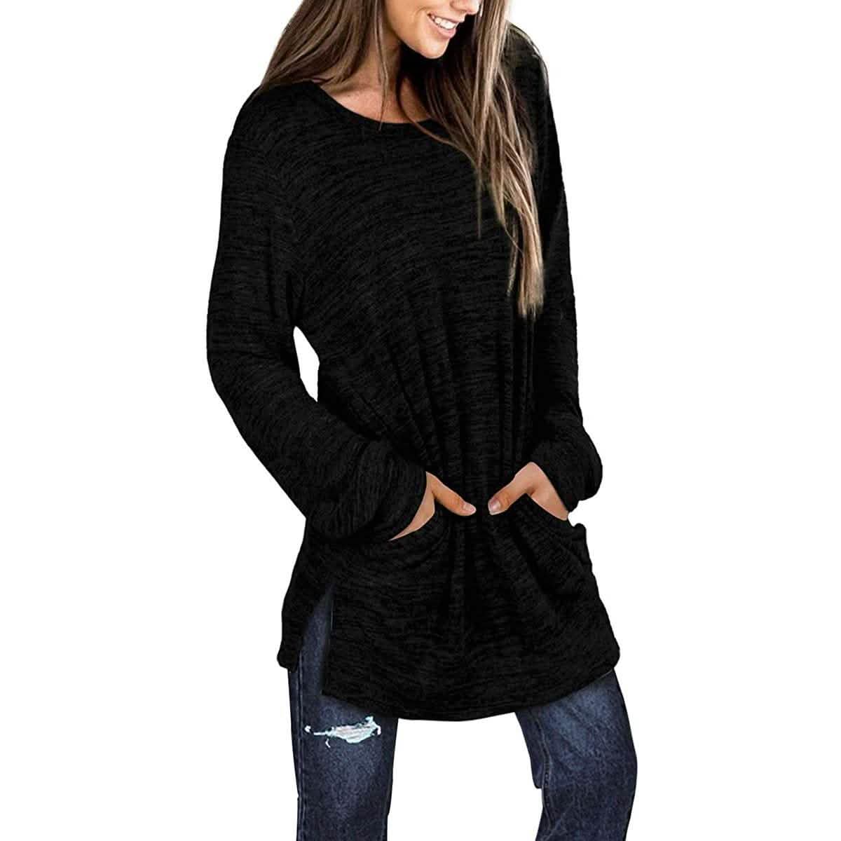 Women's Casual Sweatshirts Long Sleeve Oversized Shirt DailySale