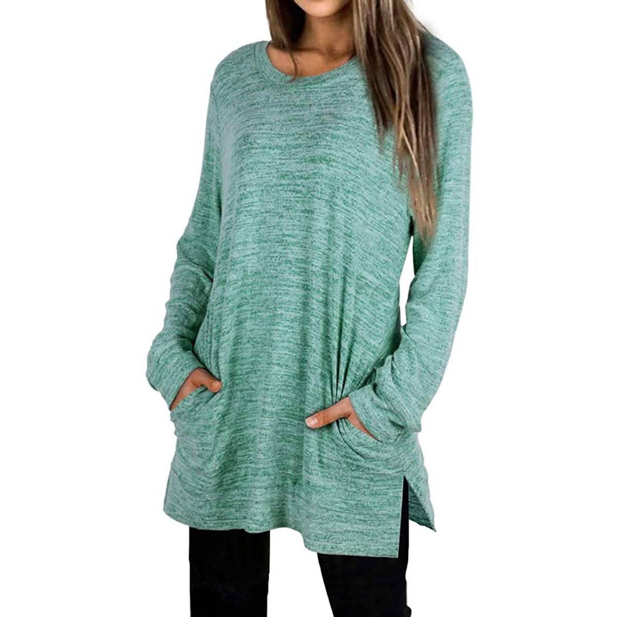 Women's Casual Sweatshirts Long Sleeve Oversized Shirt DailySale