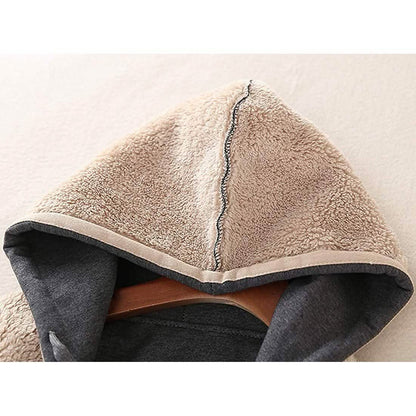 Women's Casual Winter Warm Sherpa Lined Zip Up Hooded Sweatshirt Jacket DailySale