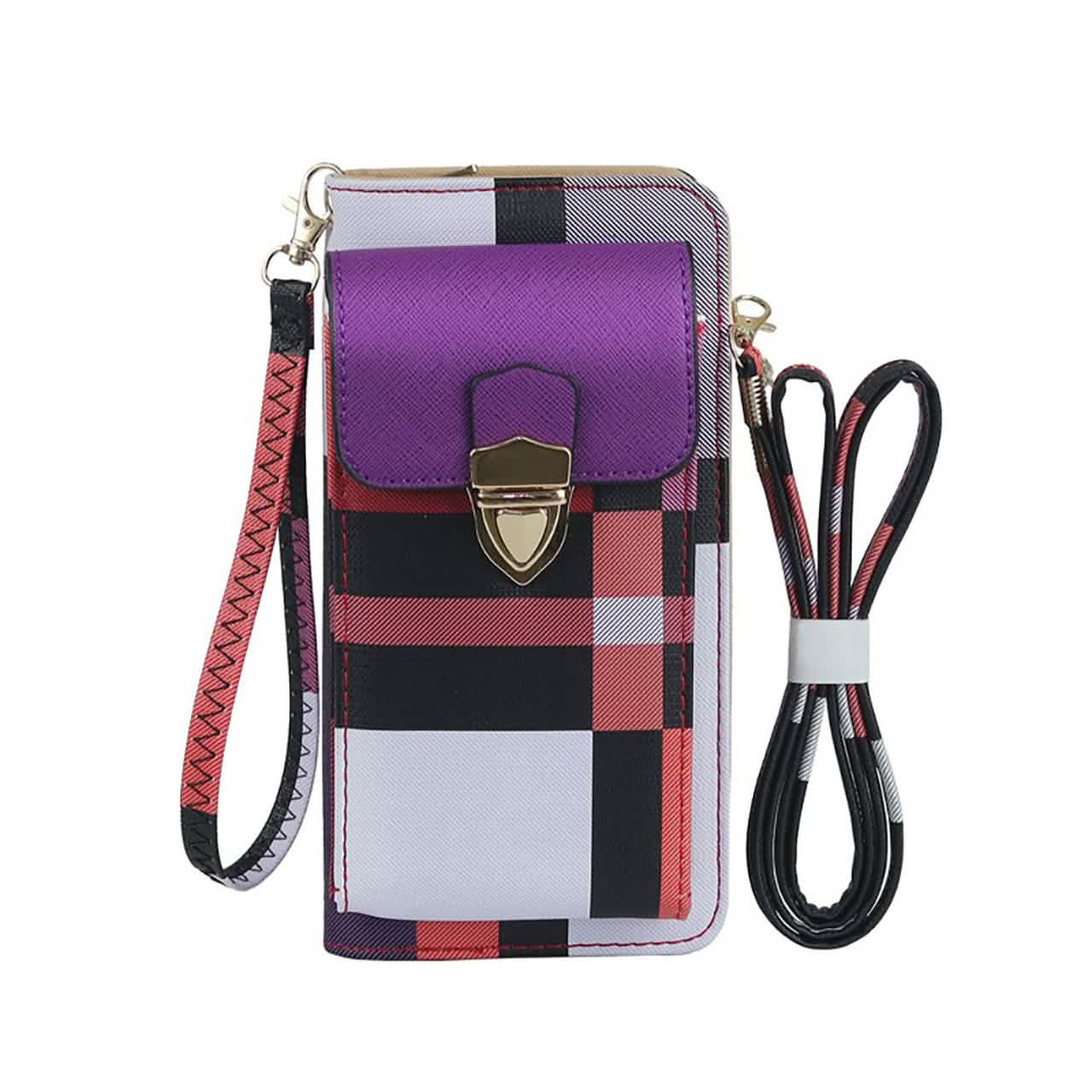 Women's Cell Phone Cross-Body Wallet Pouch DailySale
